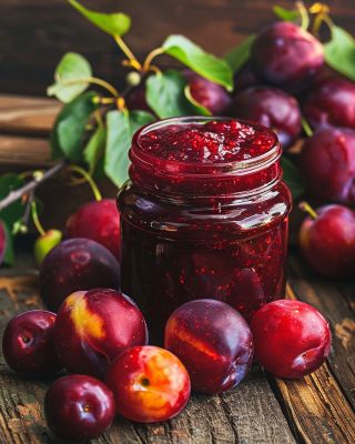 🍯 Rezept für Nektarinenmarmelade mit Kokosblütenzucker und Hibiskus 🌺 Herbst = Zeit zum Einmachen 🍂 Süße Nektarinen...
